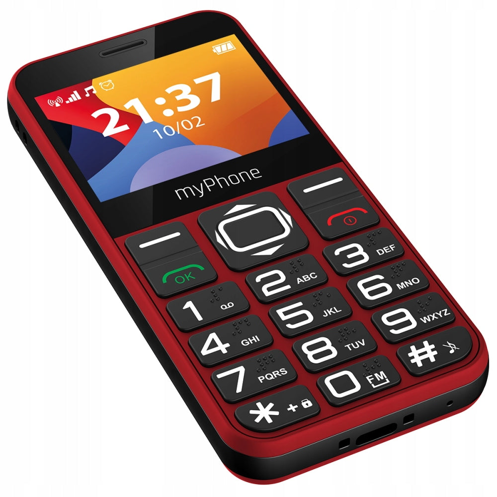 Phone for Senior myPhone Halo 3 Flashlight Radio Brand myPhone