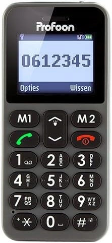 Phone for senior PROFOON PM-788 LARGE Keys SOS Flashlight