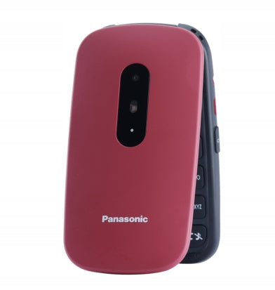 Phone for senior Panasonic KX-TU446EXR Red EAN (GTIN) 5025232935758