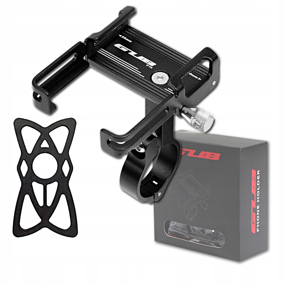 Phone holder / aluminium / GUB P10 / BK