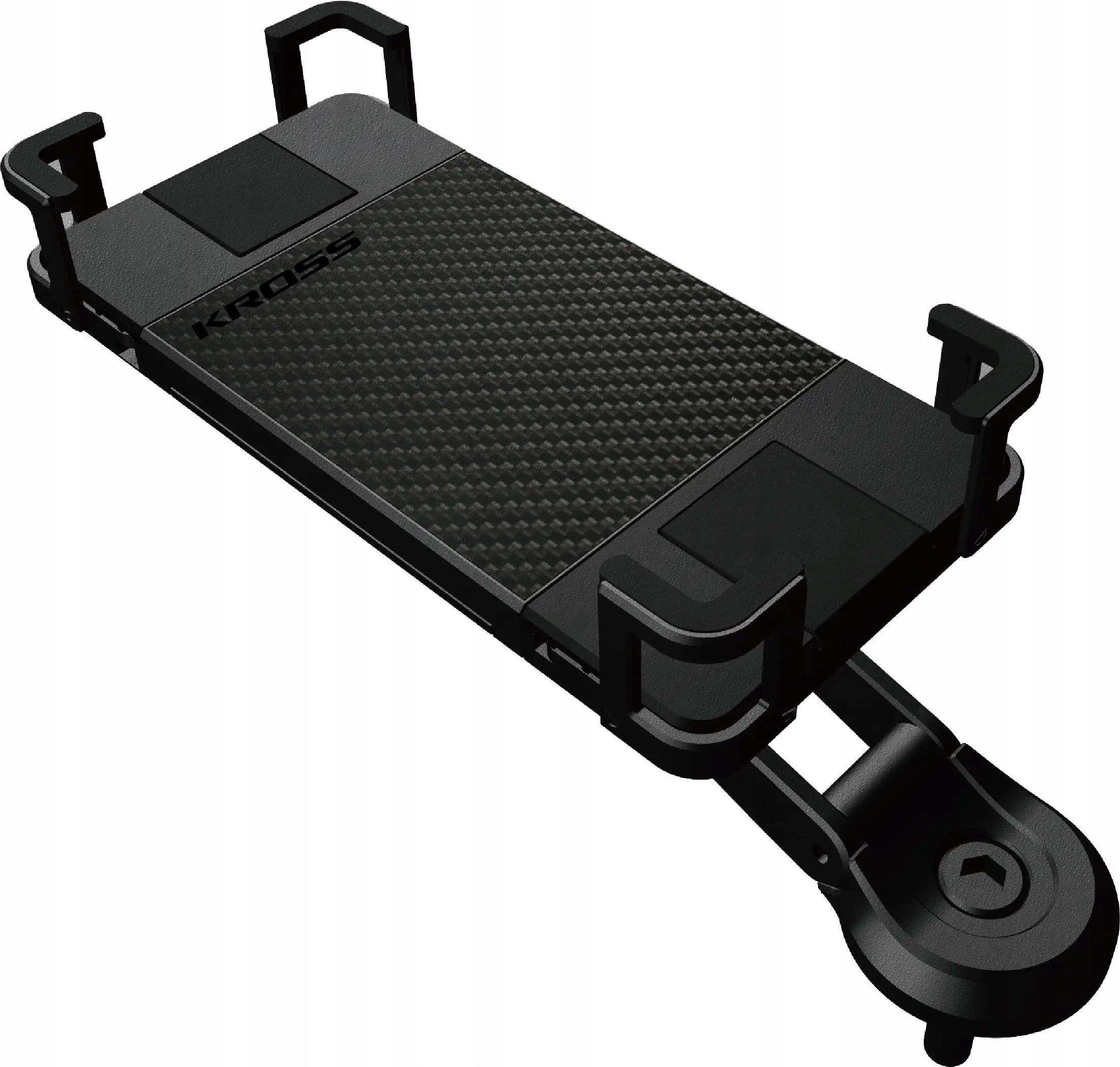 Phone holder for bicycle Kross SAVE II mounting for rudders black 137g