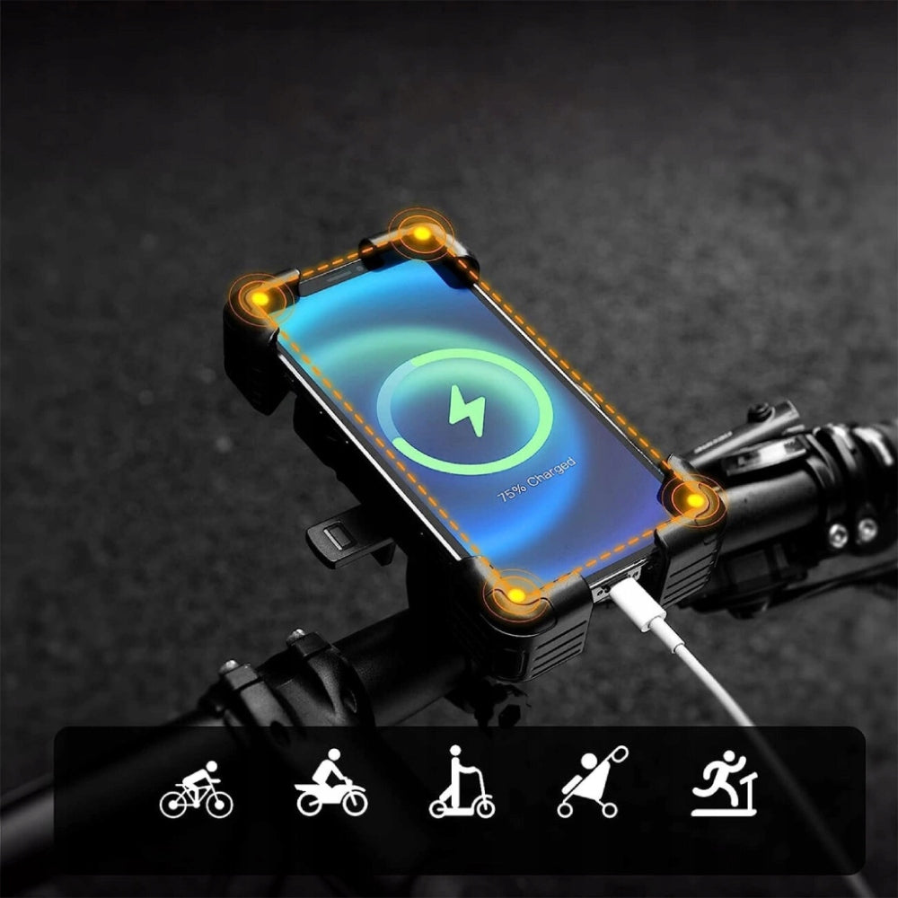 Phone holder for bicycle Rockbros 25210030003 Orange, screens up to 7,2" Manufacturer code 25210030003
