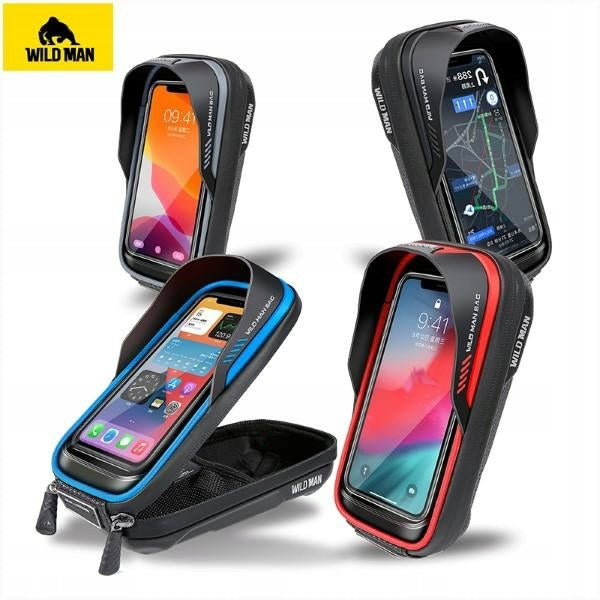 Phone holder for bicycle handlebar WILDMAN L ES16 Black Manufacturer code 5903396396823