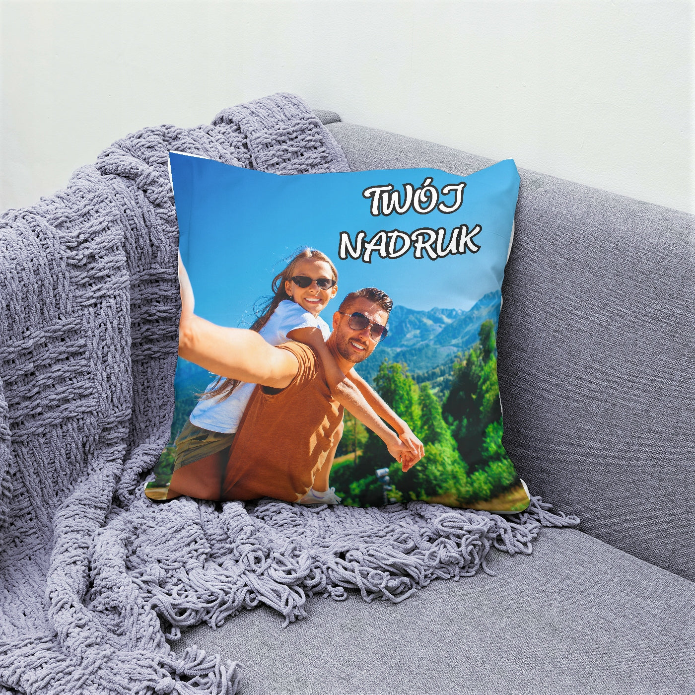 Photo Pillow with your own photo artwork For Gift Large 50x50 Creator EAN (GTIN) 5906228719616