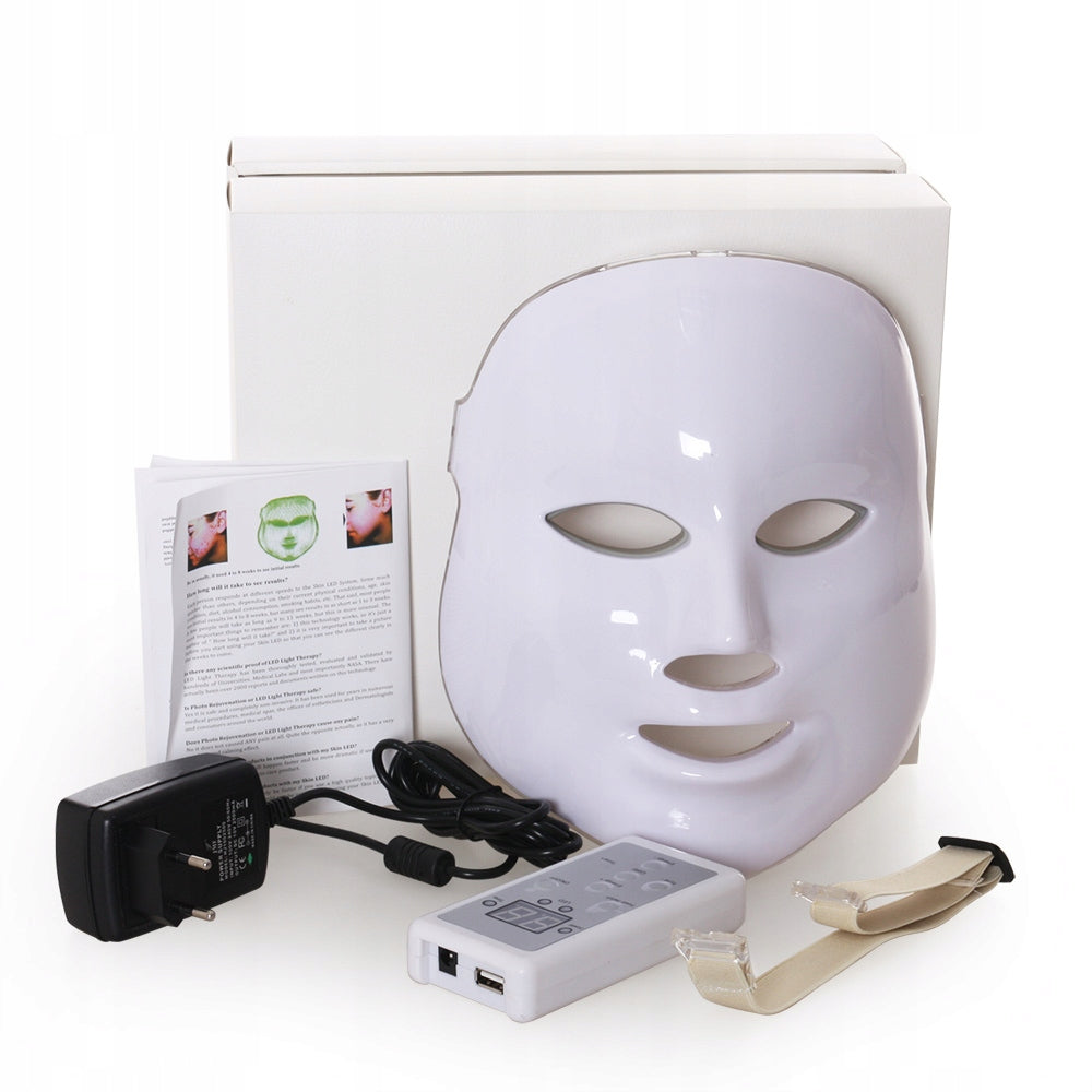 Photon Therapy Professional Led Mask 7 Colors Packaging status original