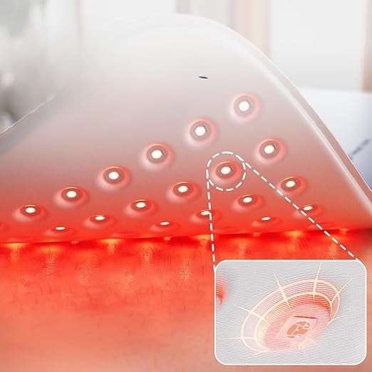 Photonotherapy Device LED Light Therapy Belt 76x30cm Blue Brand no brand