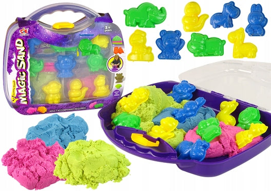 Magic Kinetic Sand mit Zubehör 