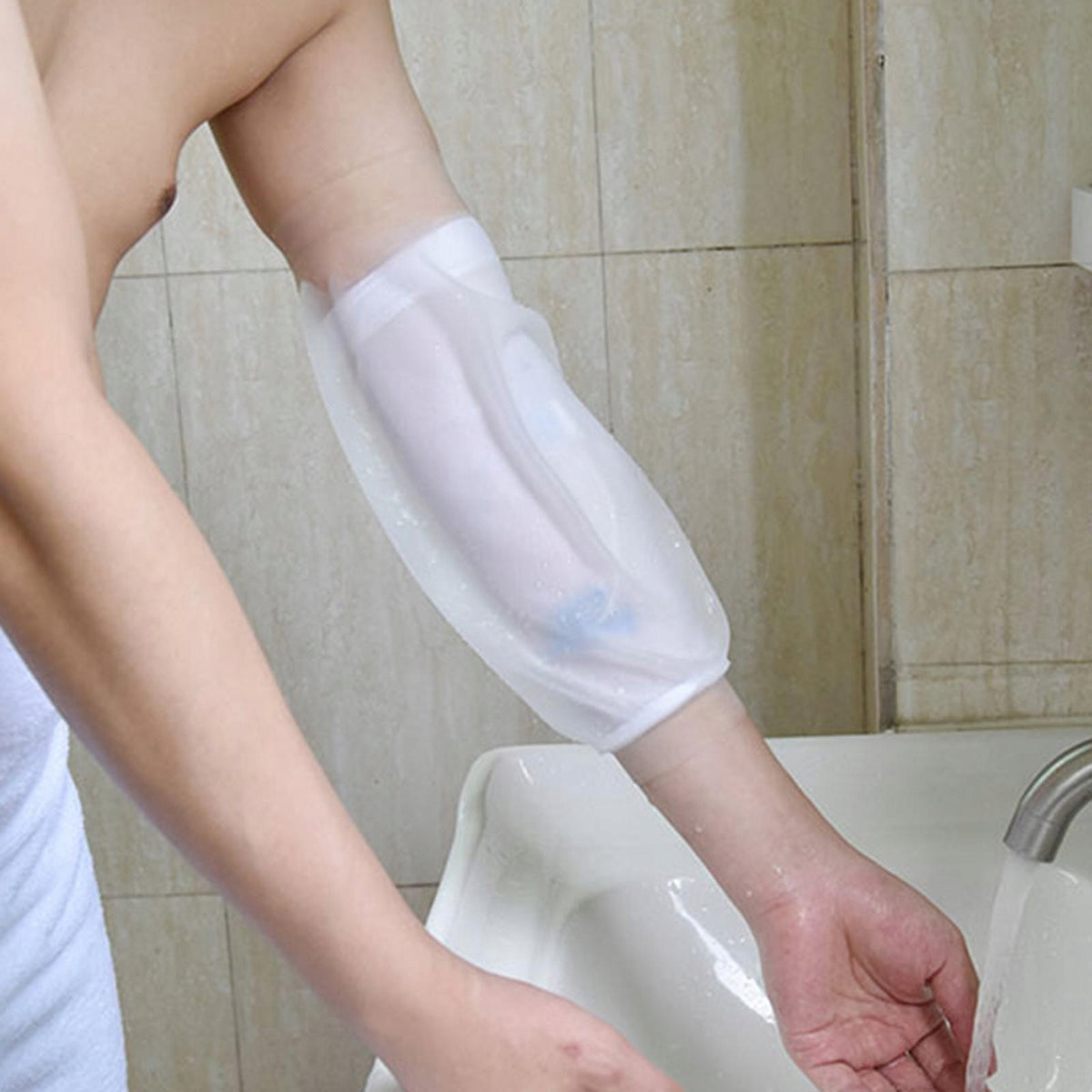 Picc Line Shower Dressing Sleeve Cover Protection for Surgery Tattoo L For universal