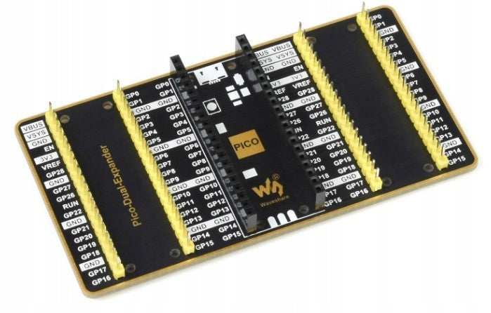 Pico-Dual-Expander - Pin Expander for Raspberry Pi Pico