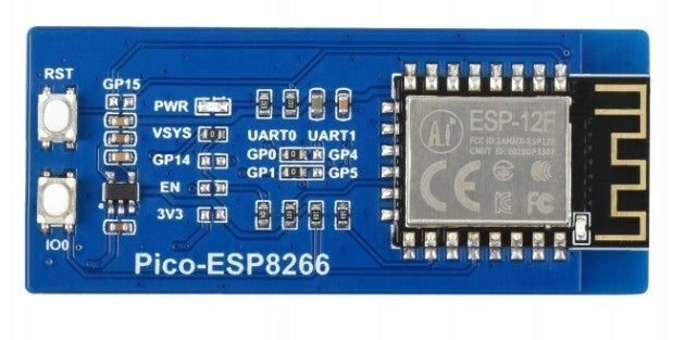 Pico-ESP8266 ESP8266 Raspberry Pi Pico WiFi Module Batteries included no