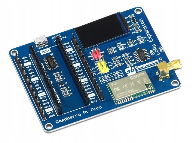 Pico LoRa Expansion 868MHz - expansion board with LoRa module for Raspberry