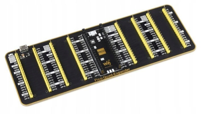 Pico-Quad-Expander - Pin Expander for Raspberry