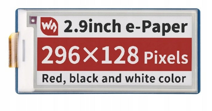 Pico-ePaper-2.9-B - module with display