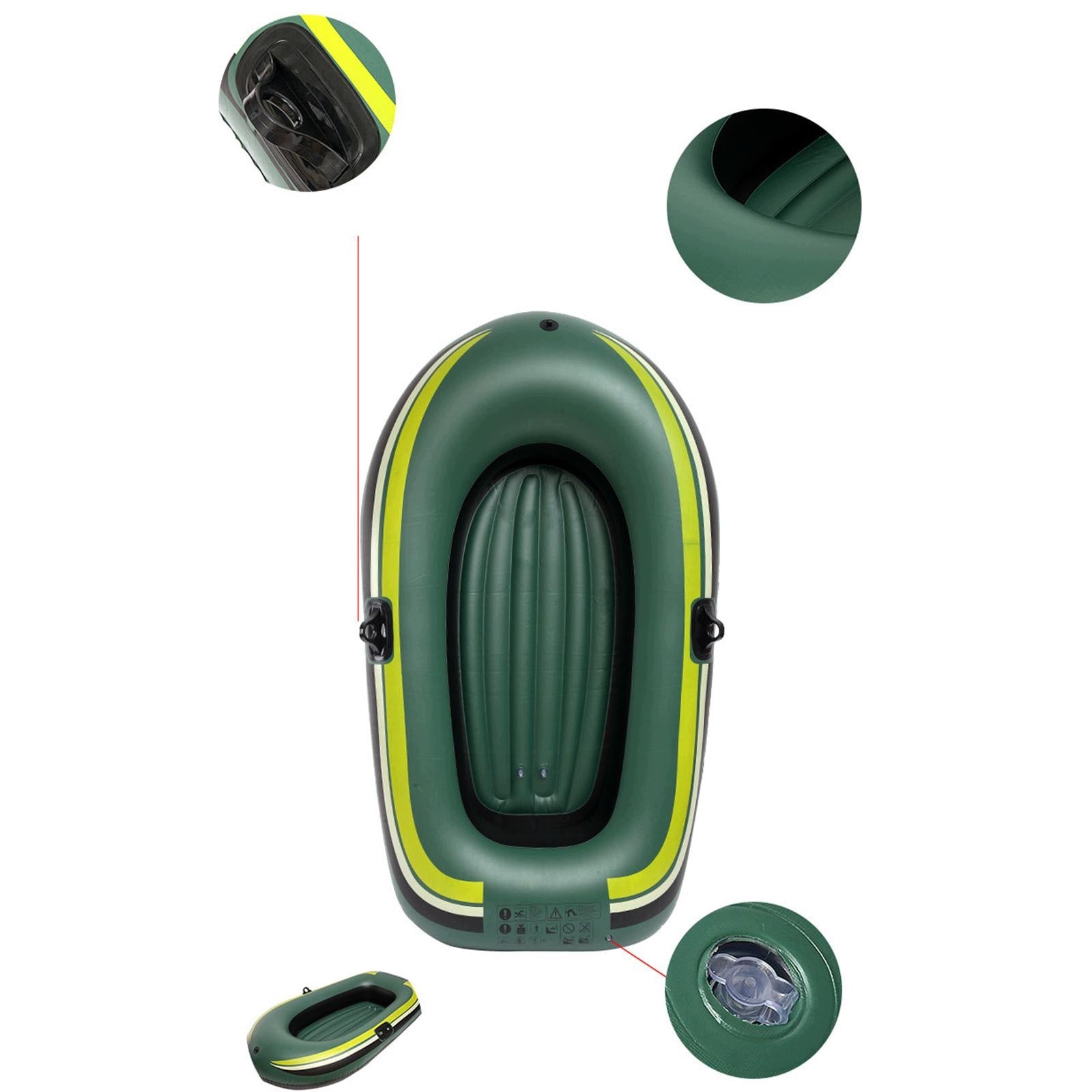 Piece Inflatable Kayak, Inflatable Boat, Raft, Yacht, 1 person with paddle Brand no brand