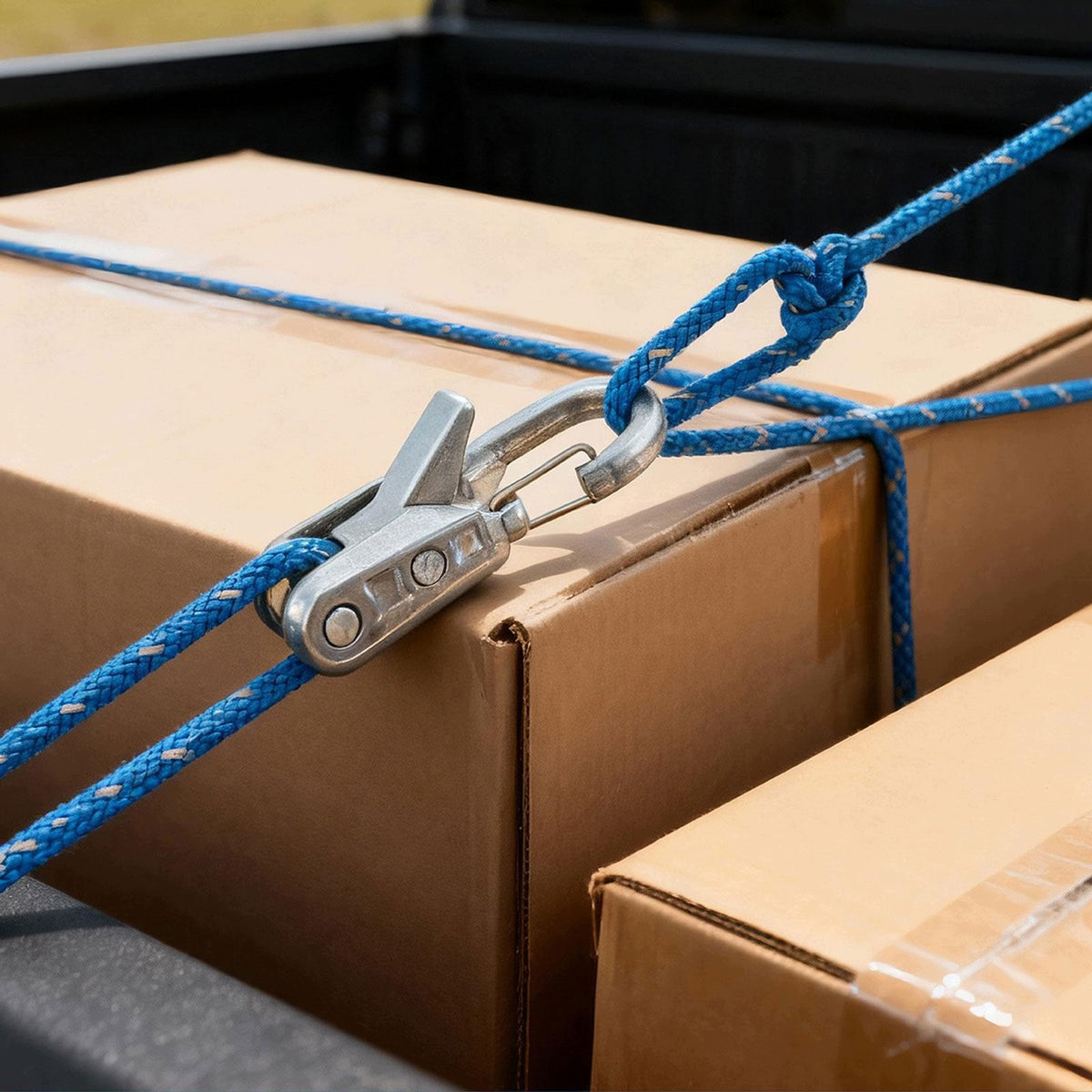Pieces Rope Tensioner Rope with Roller Tensioner Paracord 2 Ropes 6 Hooks