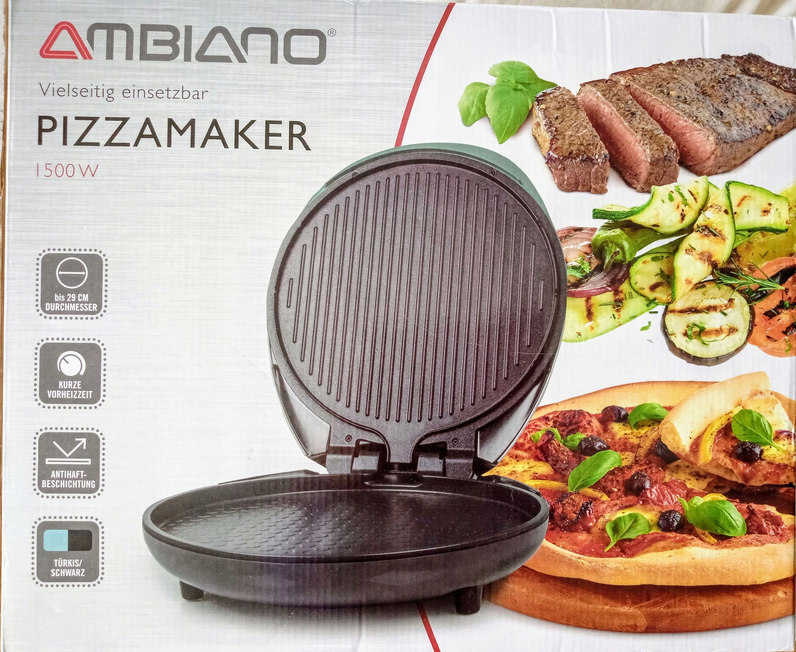 Piecyk do pizzy Ambiano Grill stolowy
