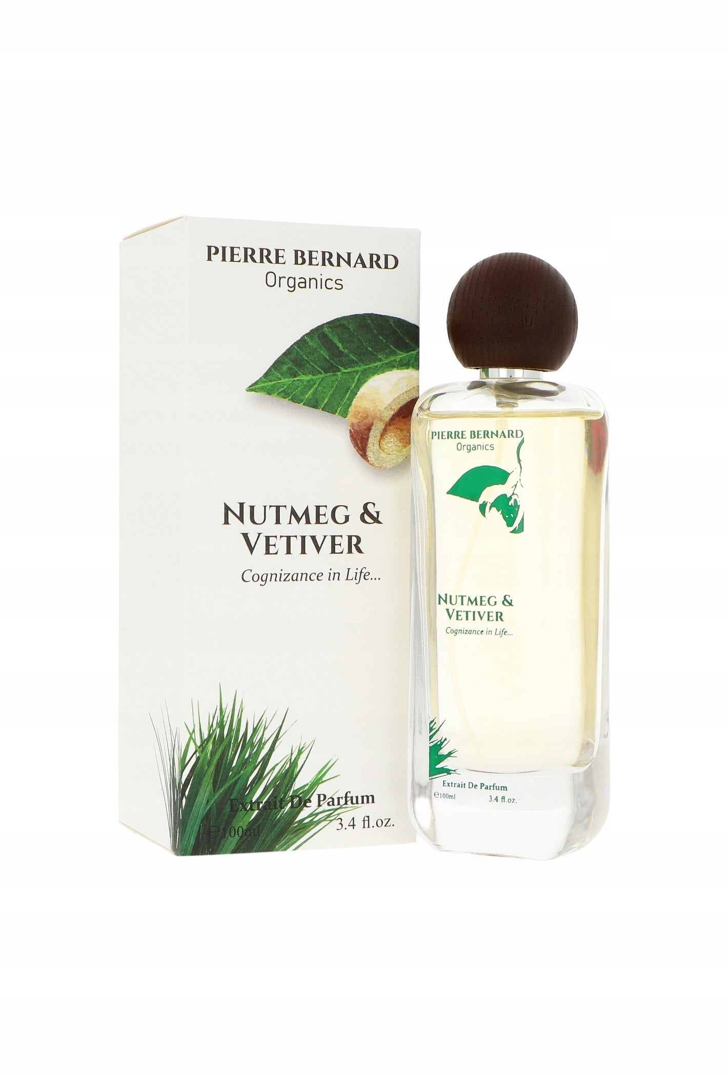 Pierre Bernard Nutmeg & Vetiver 100ml Perfume Extract Unisex Fragrance