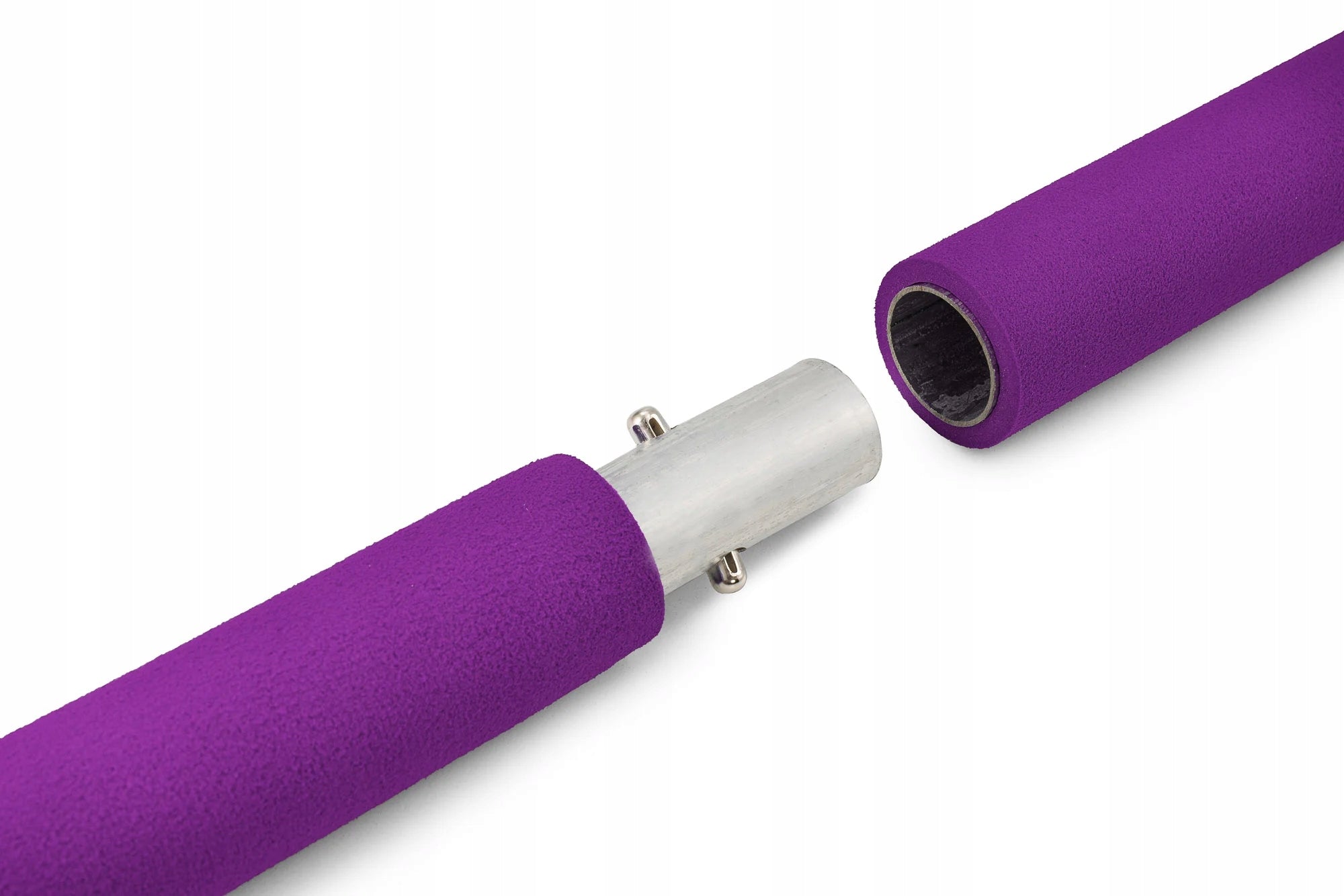 Pilates Bar Exercise Stick Rubber Resistance Expanders with Bar Width 900 mm