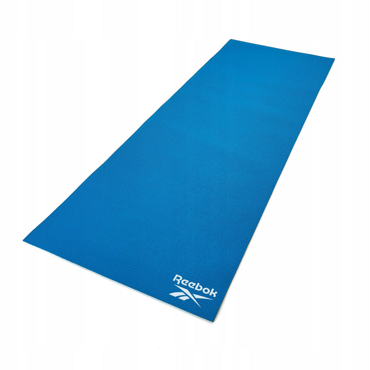 Pilates Exercise Yoga Mat Non-Slip Durable REEBOK 6mm 2 Sided Color blue