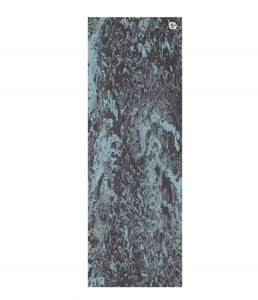 Pilates Fitness Exercise Mat Manduka Rheo 8mm - Blue Lotus Marble