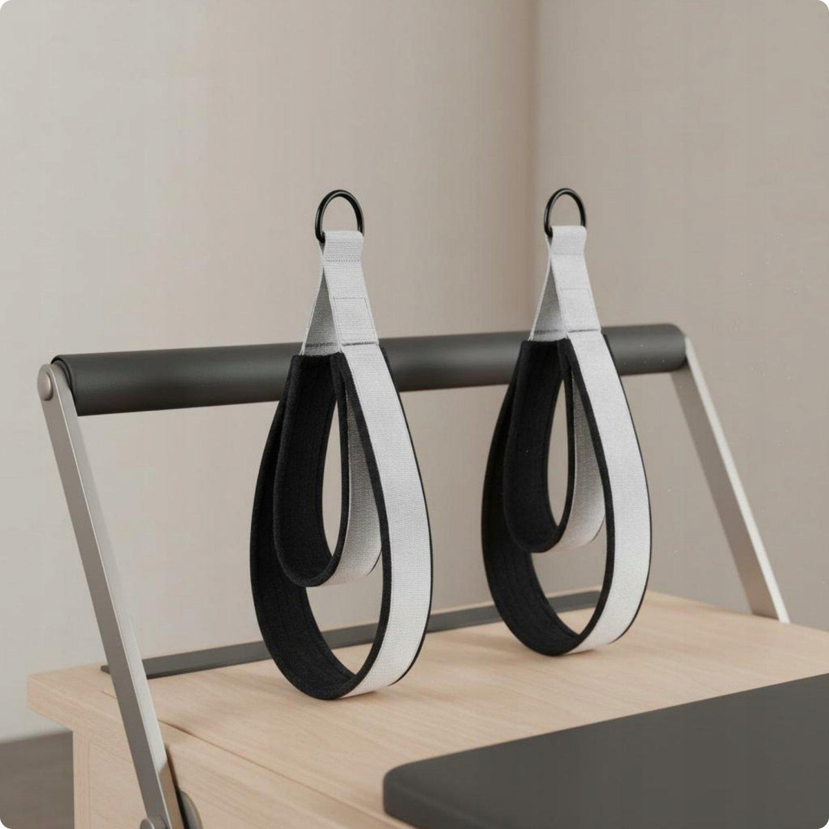 Pilates Wrist Straps Heavy Duty Training Straps Pilates Accessory White
