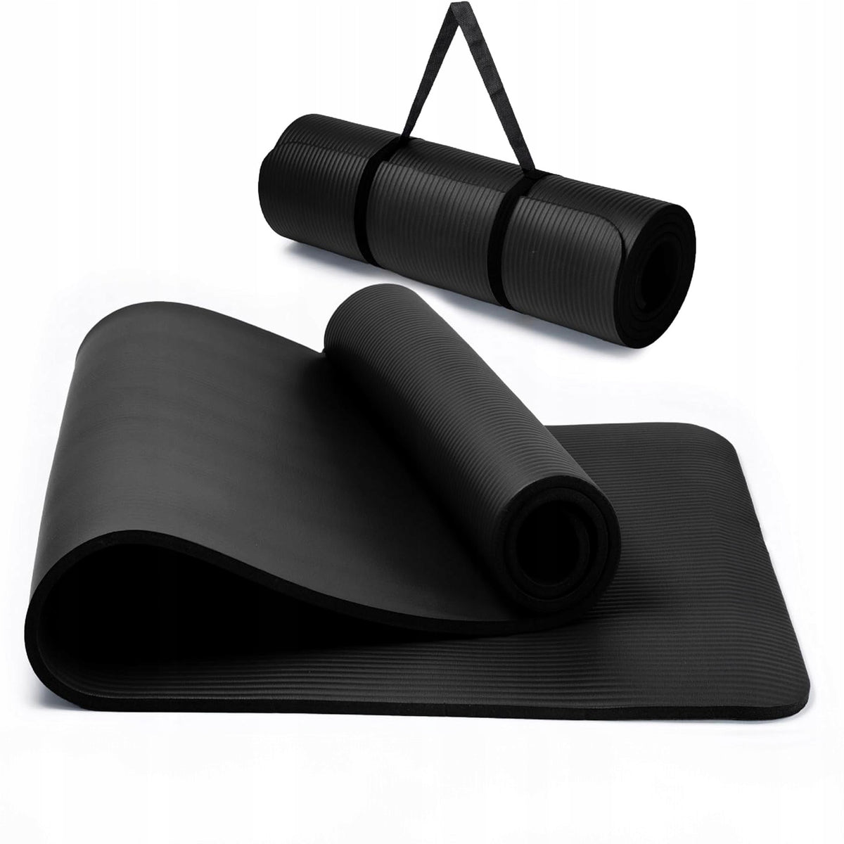 Pilates Yoga Exercise Mat Gymnastic Training Fitness 8mm