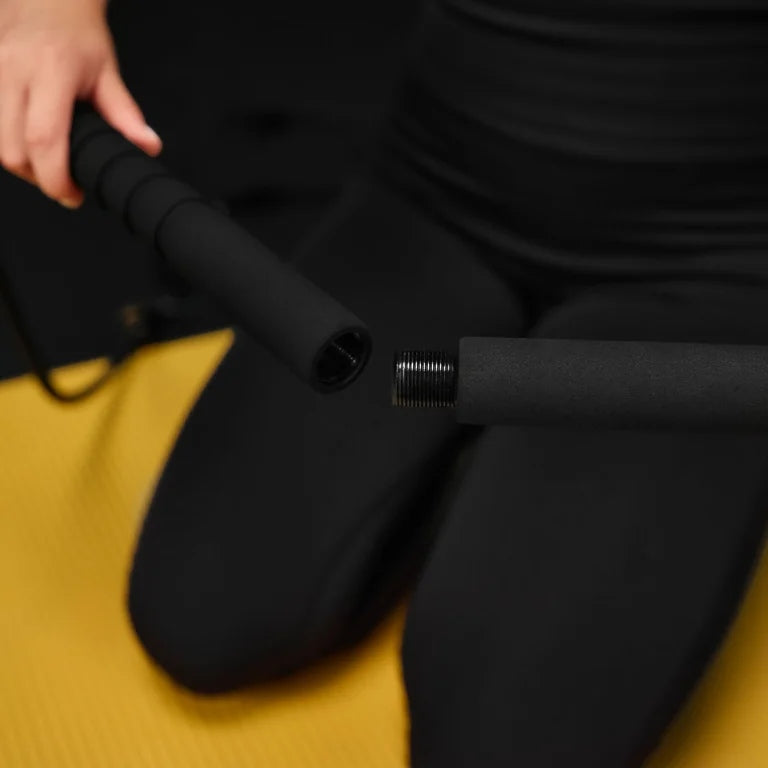 Pilates exercise bar stick 4x resistance rubber expanders + case Trex Sport Brand Trex Sport