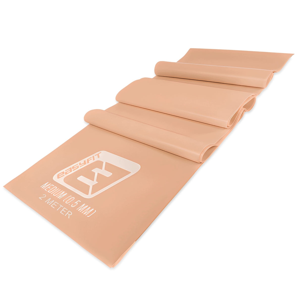 Pilates tape EasyFit EPP 0,5 mm peach