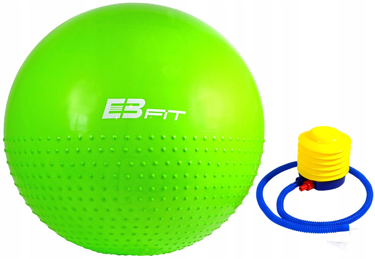 Gymnastikball mit Pumpe Eb Fit 65 cm, grün 