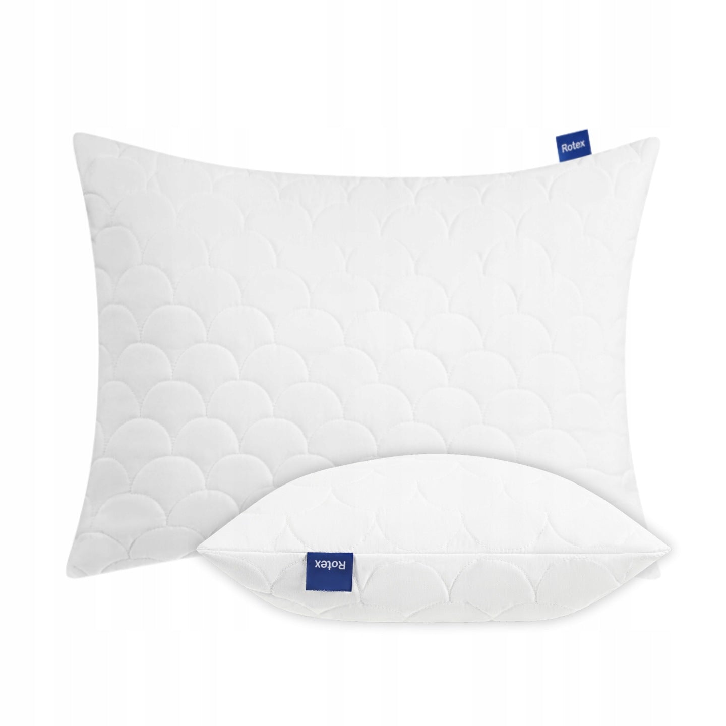 Pillow 60x80cm Sleeping Anti-Allergic Quilted Thick Zipper