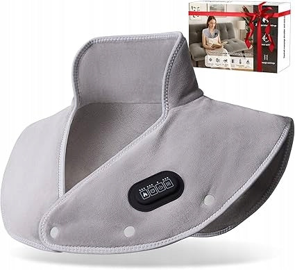Pillow Heating Collar Wireless Neck Shoulder Massage USB 3 Modes