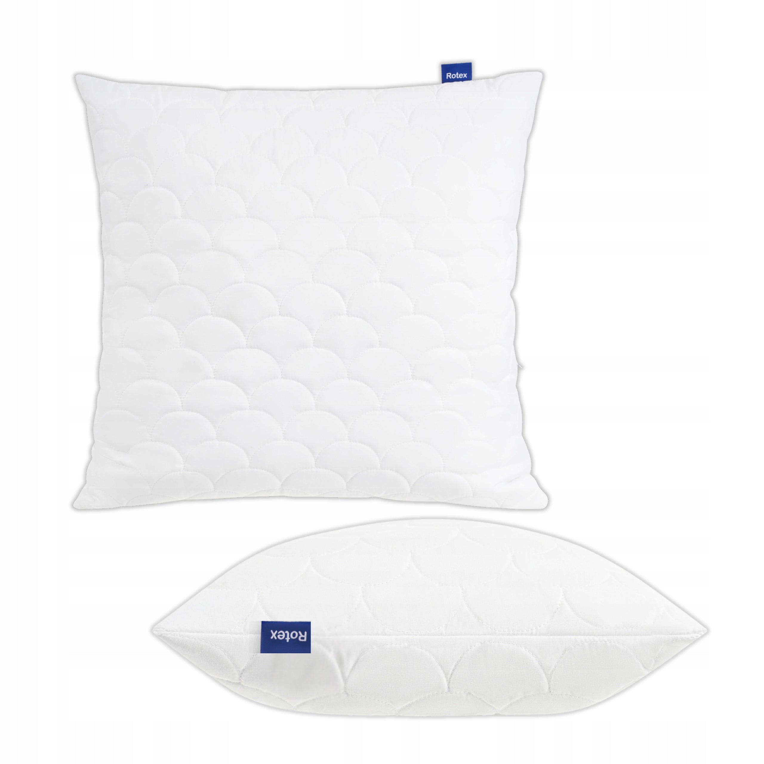 Pillow Jasiek 40x40cm For Sleeping Anti-Allergic Quilted Thick Zipper