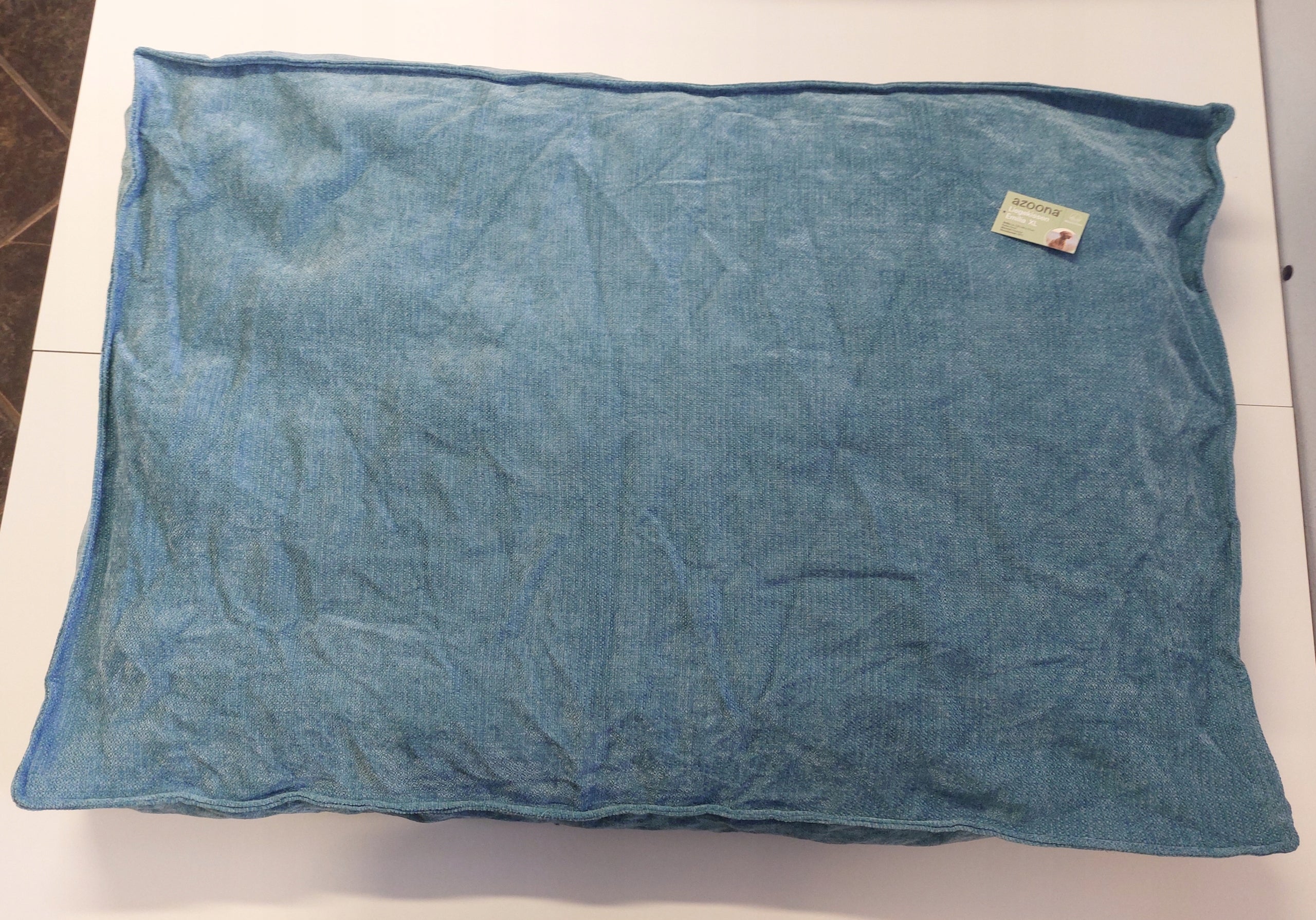 Pillow Pet Dog Bed Deckchair Bedding 120x80 Blue Packaging status original