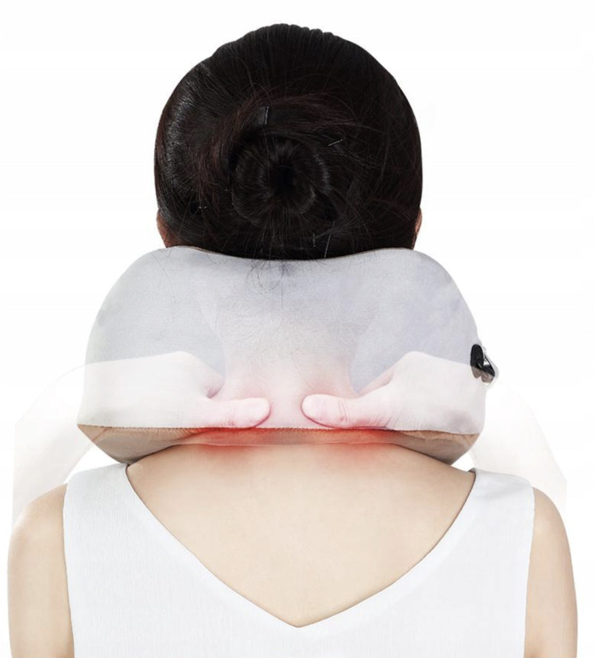 Pillow croissant headrest electric massager back neck travel Manufacturer code 96426776