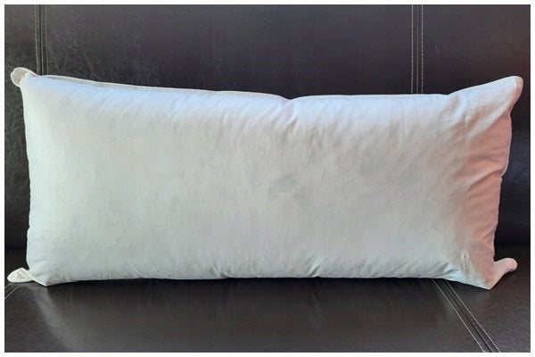 Pillow with feathers 40x80 800g WHITE Medical device no