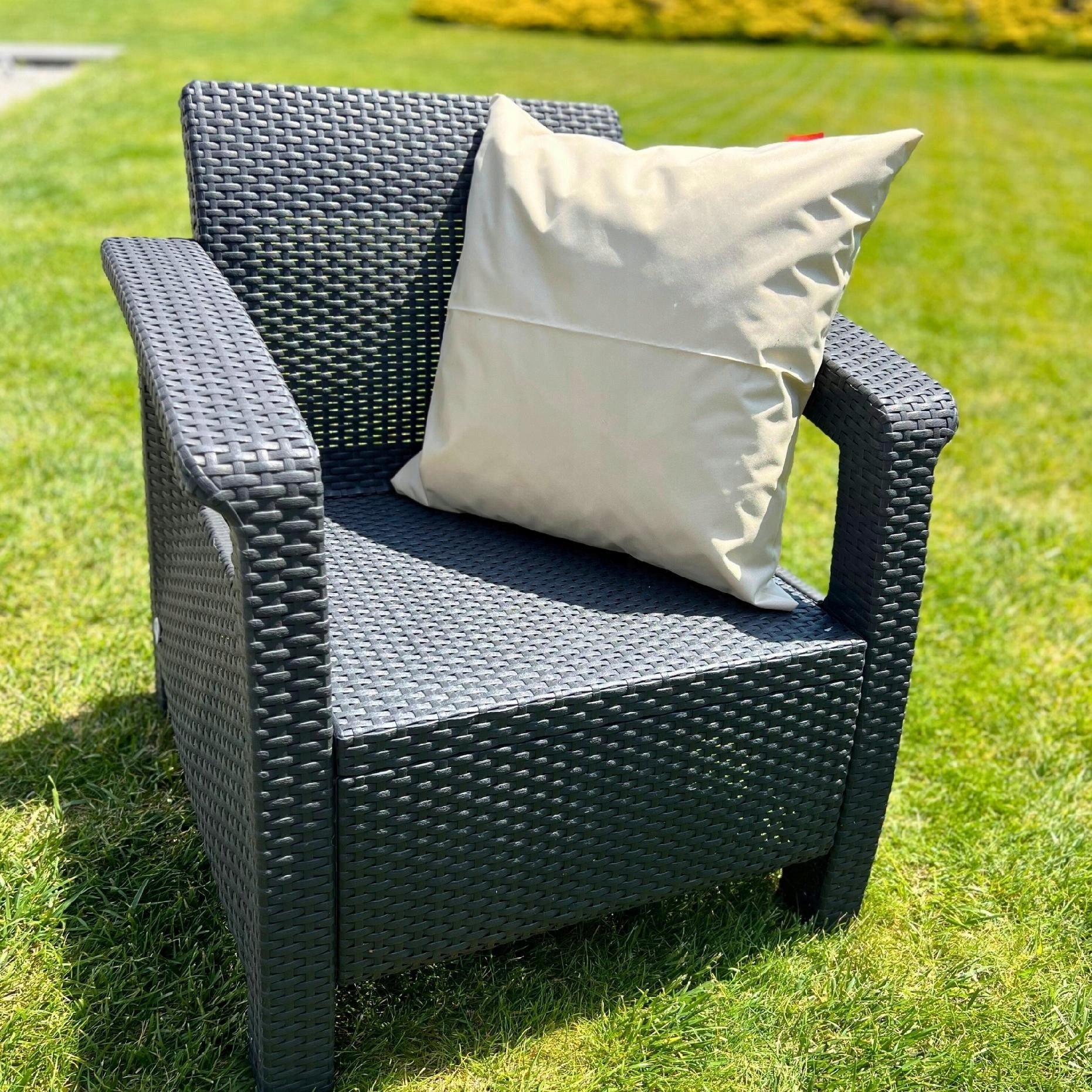 Pillowcase, waterproof for terrace, balcony - Beige, 45x45 cm Manufacturer code GARDIB45