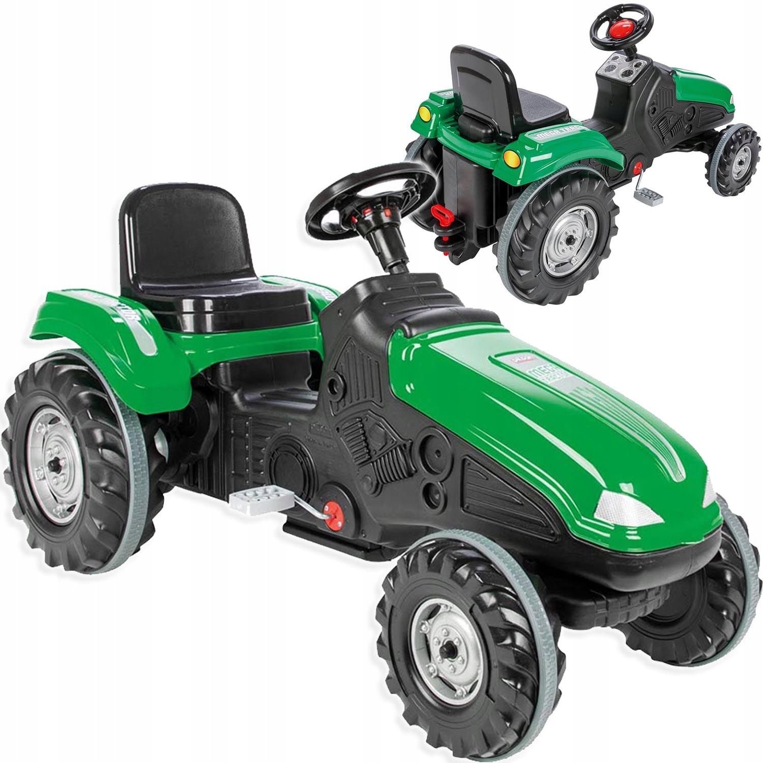Trettraktor, grün 