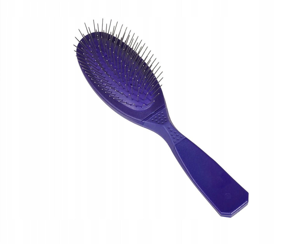 Pin Brush Small (S) - Navy Blue, Medium Soft - by Madan's