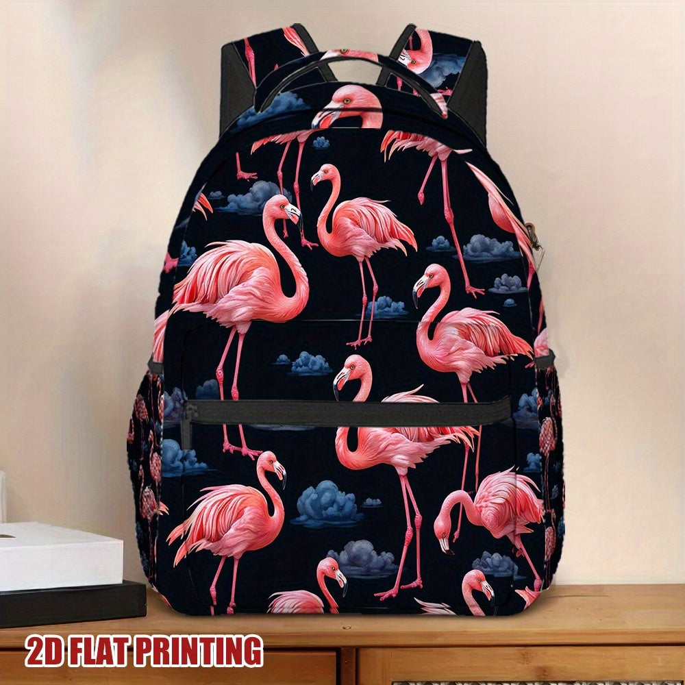 Pink Flamingo Vibrant Dance Backpack - Stylish & Durable