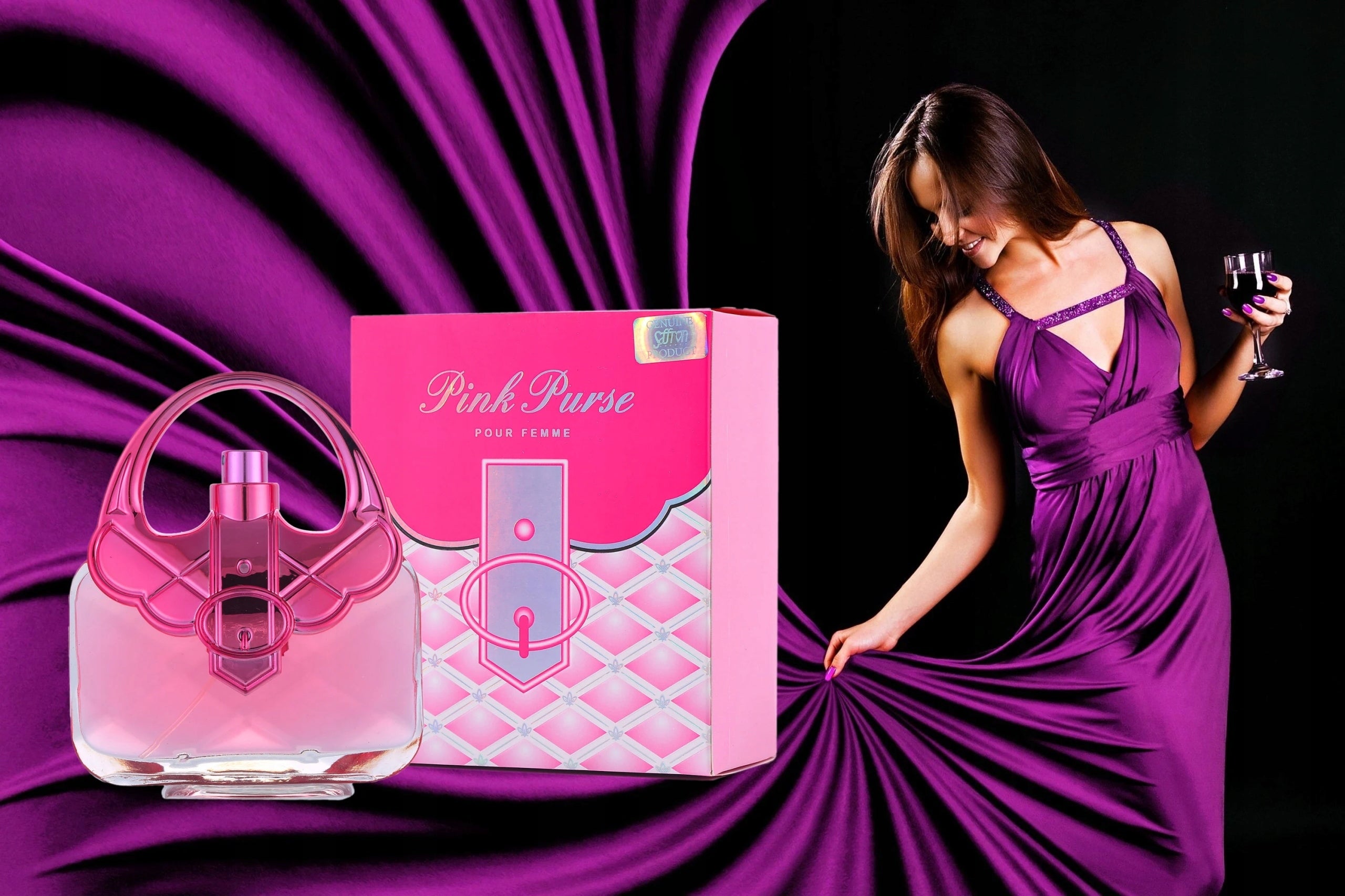 Pink Purse 100ml Eau de Parfum Packaging status original