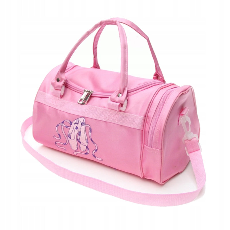 Pink Sports Bag Ballet Dance Embroidery Gift