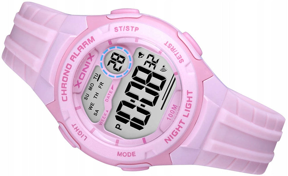 Pink Sports Watch For Girls Waterproof Digital Original Ala