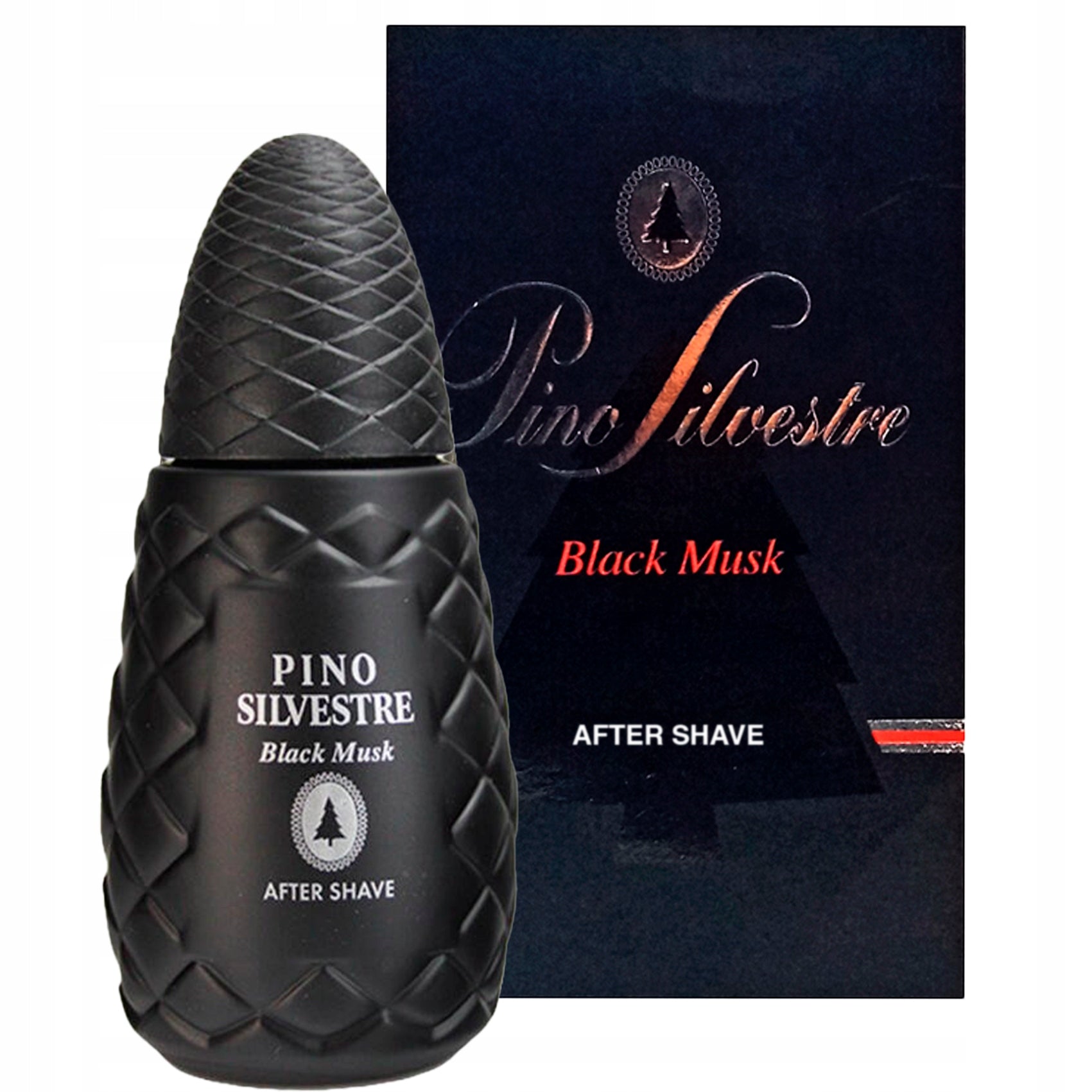 Pino Silvestre aftershave D-Barba Black Musk 75ml Packaging status original