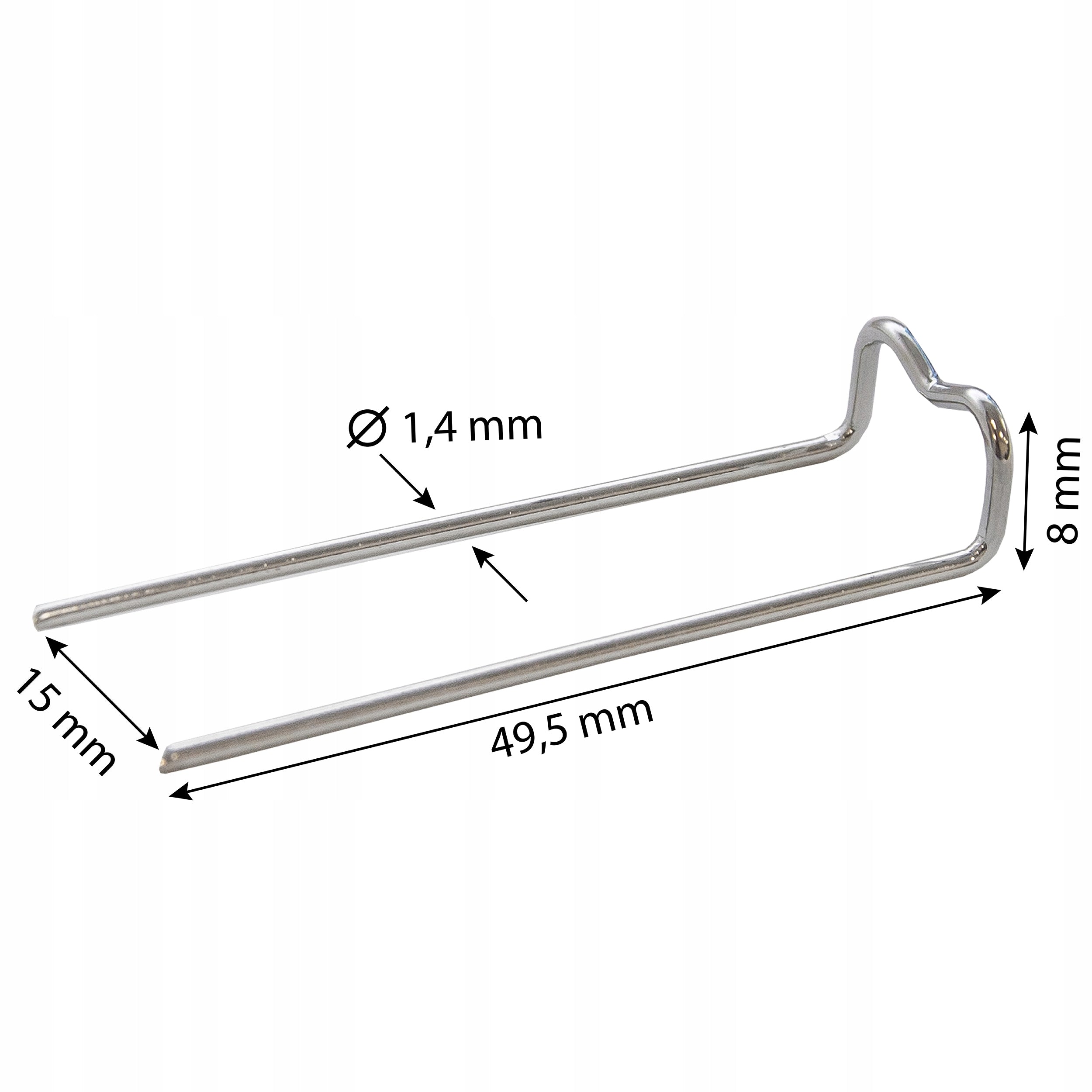 Pins for fixing 50pcs agrotextile Plant Monster pegs handles 4,9cm Number of pieces 50 pcs