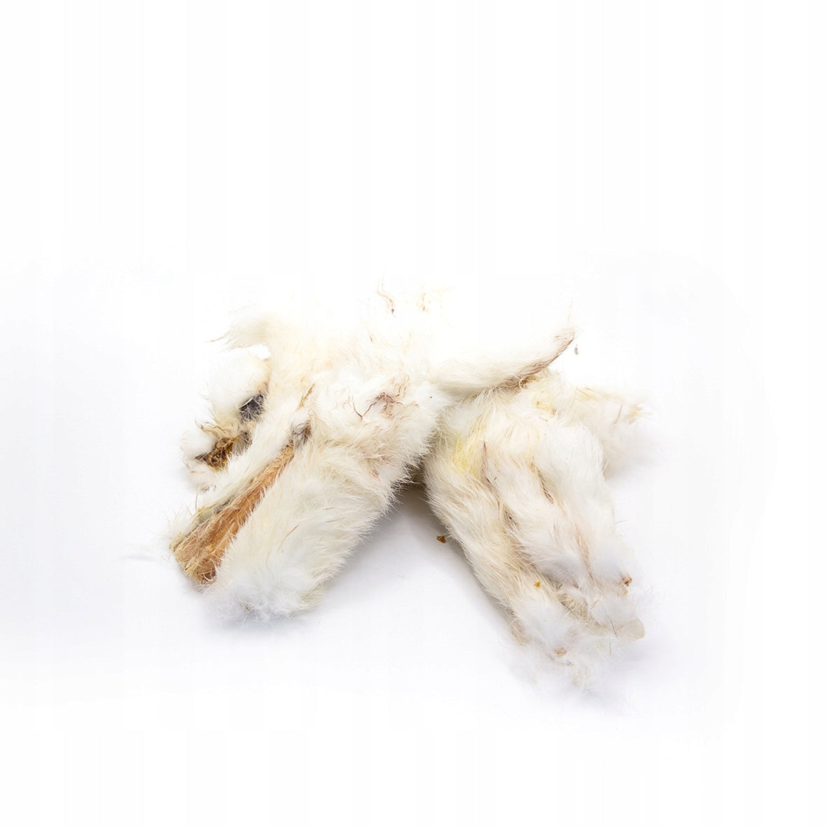 Pinscher natural dog teether - rabbit fur strips Flavor rabbit