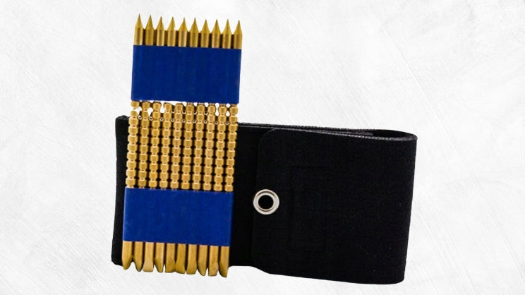 Masažuoklis Acus Med Pin Pro Pinopresura 12 cm, 10 vnt. + dėklas