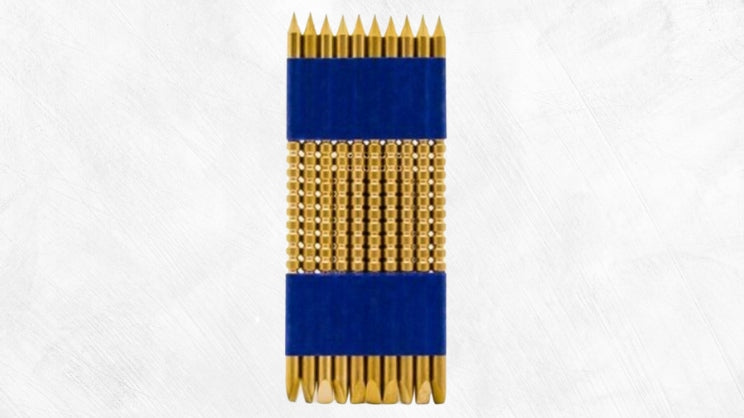 Masažuoklis Acus Med Pin Pro Pinopresura 12 cm, 10 vnt. + dėklas