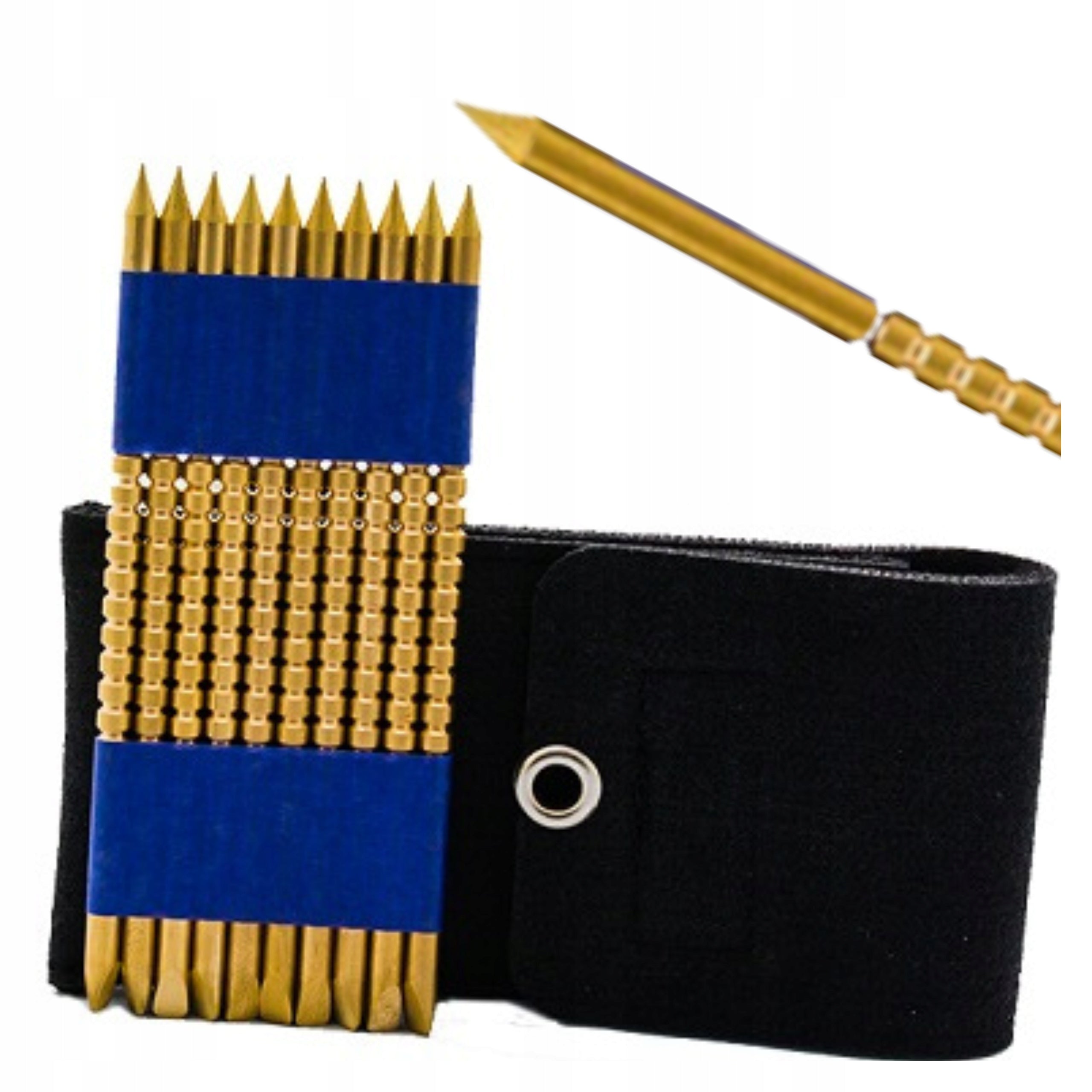 Masažuoklis Acus Med Pin Pro Pinopresura 12 cm, 10 vnt. + dėklas