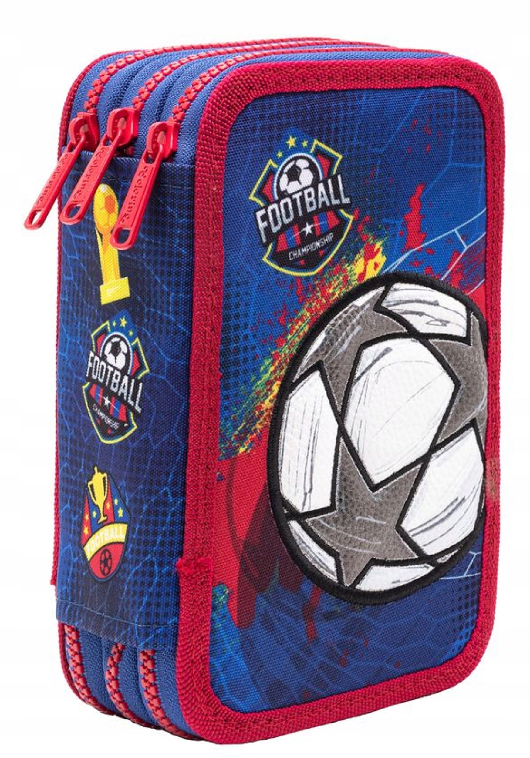 Strafe mit Zubehör Coolpack Fußball, blau 