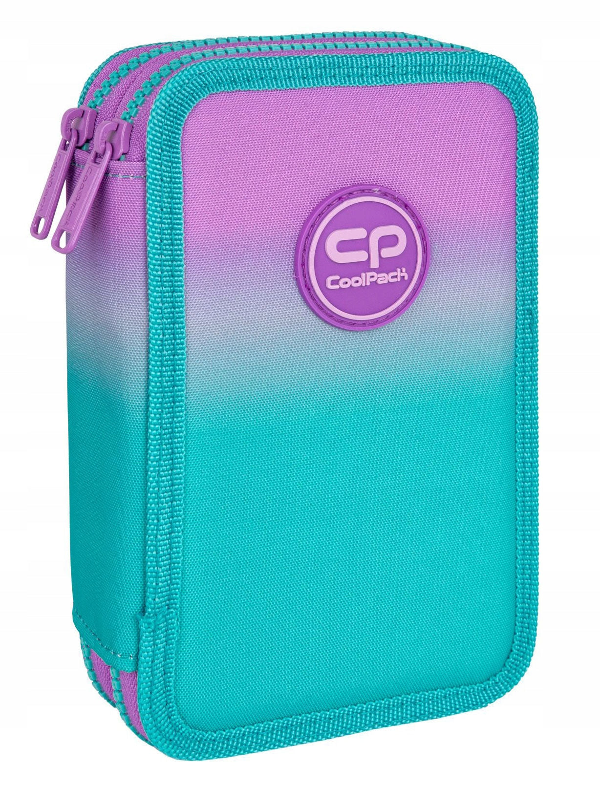 Federmäppchen CoolPack Jumper 2 Gradient Blueberry, blau 